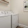 a laundry room with a washer and dryer