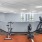 a gym with exercise equipment