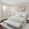 a bed in a room
